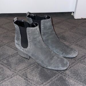 Studded grey Marc Fischer booties